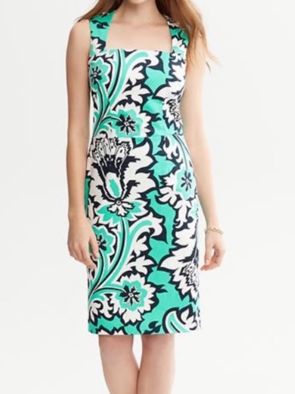 Banana Republic x Milly Collection Eden Roc Dress Sz 8